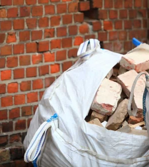Sack of wall debris — Demolishing & Remediation In Heatherbrae, NSW